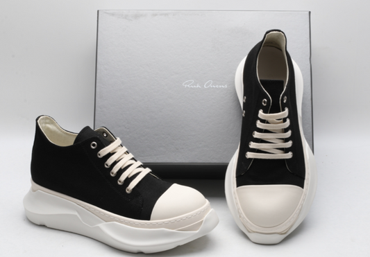 Rick Owens Geobasket-Inspired Chunky Sole Sneakers